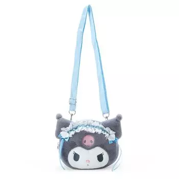 Сумка-кошелек в форме лица Sanrio Kuromi Light Blue Days Kuromi-chan Kuromi 16,720,67,5 см Персонаж 760692