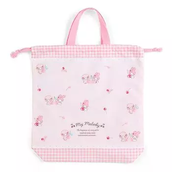 Сумка-мешок с ручкой и завязками на шнурке Sanrio My Melody 255823