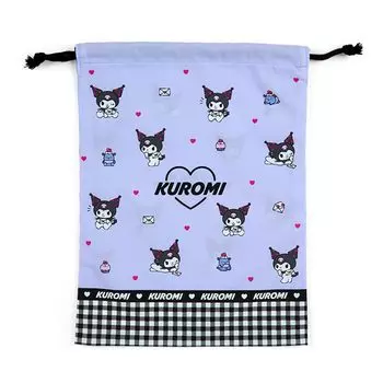 Сумка-мешок Sanrio Kuromi на шнурке M 255254 чёрный