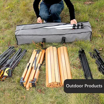 Сумка-переноска Canopy Pole Bag Carrier, практичная складная сумка для хранения палатки для кемпинга, пешего туризма и отдыха на природе 60cm Length