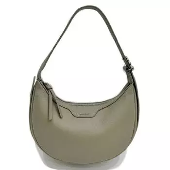 Сумка-полумесяц из коровьей кожи премиум-класса, модная сумка-полумесяц под мышкой, повседневная сумка через плечо из натуральной кожи One Size чёрный