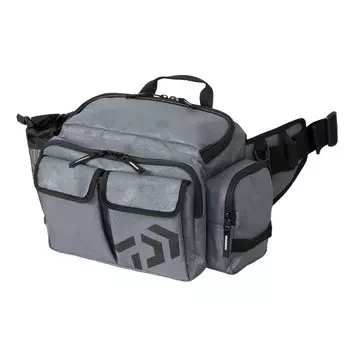 Сумка-пояс DAIWA Spiral серая 16 x 34 x 23 см (D)