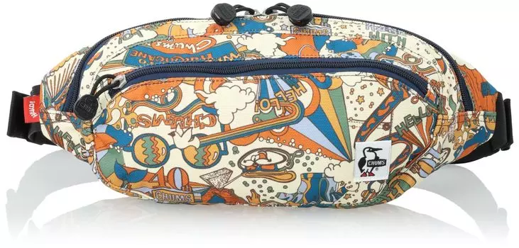 Сумка Recycle Small Oval Waist Pack Добро пожаловать в [Chums] для мужчин