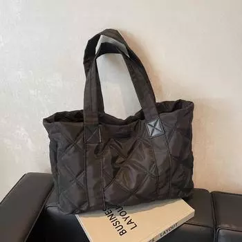 Сумка Ringer Tote, внешний вид, портативная сумка-мессенджер, женская сумка для покупок большой вместимости Tide белый