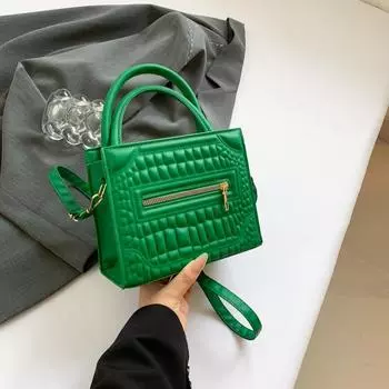 Сумка с каменным узором женская сумка модная сумка текстурированная сумка через плечо из искусственной кожи нишевая универсальная сумка-мессенджер розы красного