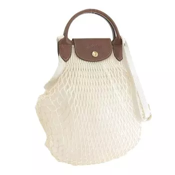 Сумка-сумка 2way Сумка через плечо M Сумка через плечо сетка 10121 HVH LE PLIAGE FILET [Longchamp] женская (ECRU/белый) [Элемент]