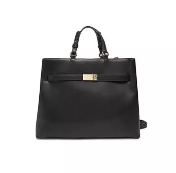 Сумка Tommy Hilfiger Tommy Hilfiger Heritage Satchel AW0AW17211 чёрный