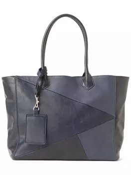 Сумка-тоут Campus Bag Patchwork ТЕМНО-СИНИЙ БЕСПЛАТНО [Beams Heart] Мужская