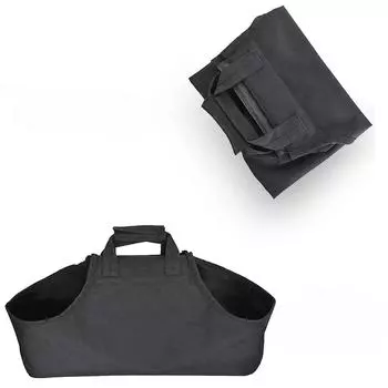 Сумка-тоут для дров из брезента Oxford Camping BBQ Firewood Carrier Bag для хранения дров в камине, инструменты для барбекю на открытом воздухе