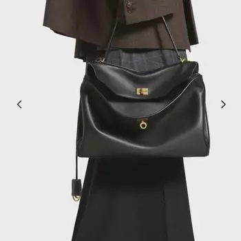 «Сумка-тоут Rodeo Soft Leather Tote от A-Grade B 2024 года — модная и простая большая сумка» Small 28-20-10cm