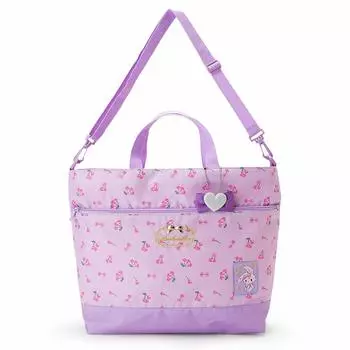 Сумка-тоут Sanrio Bonbon Ribon 2WAY (вишня) фиолетовый