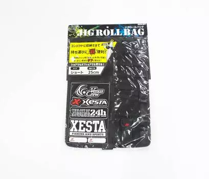 Сумка Xesta Jig Roll, короткая, 37 x 27 см, черная (1645 г.) N/A чёрный