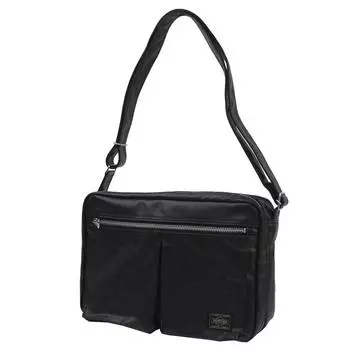 Сумка Yoshida Bag Freestyle через плечо L, черная [Porter] 707-08211