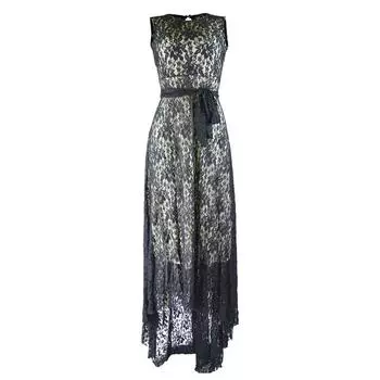 Summer Dress Sleeveless Chest-wrapped Hem, Swallowtail Slimming and Sexy S белый