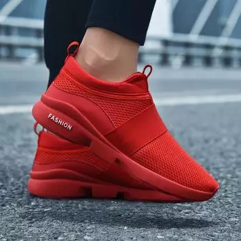 Summer men s breathable foot shoes outdoor hiking shoes lightweight fashion popular sports shoes 36 серый