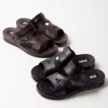 Summer Men s Sandals PVC Slippers For Men s Dual-Wear Sandals Thick Sole Outdoor Casual Beach Shoes Male Fashion Slippers 41