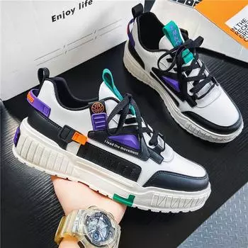 Summer New Men S Casual Shoes Comfortable Breathable Shoes Thick -Soled Fashion Men S Shoes Wear -Resistant Non -Slip Shoes 44 41 бежевый