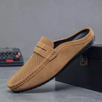 Summer New Men s Half Slippers Men s Casual Shoes Fashionable Sports Shoes Brand Shoes Slippers Male Zapatos De Hombre pantuflas 39