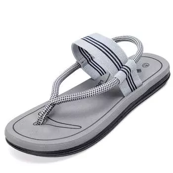Summer New Trendy Brand Flip Flops Men and Women Personality Two-wear Shoes Couple Beach Sandals Leisure Non-slip Flip Flop 40 чёрный