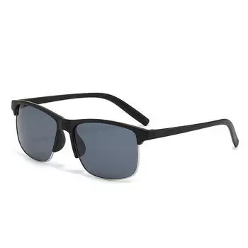 Summer Polarized Halfframe Sunglasses Men Uv Outdoor Driving Protection Sun StyleA