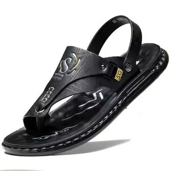 Summer Sandals for Man Cushion Beach Holiday Sandals Male Casual Sport Sandalias Outdoor Retro Light Sandals Men Zapatillas 38