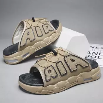 Summer Sandals Outdoor Thick Sole Versatile Beach Anti Slip Shoes 2024 New Men s Brand Designer Fashion Slippers Size 39-46 39