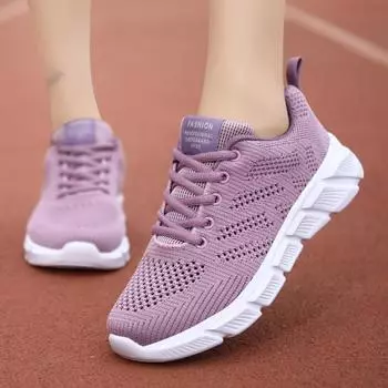 Summer Sports Shoes Women S Flat-Soled Women S Shoes Women S Hollow Mesh Breathable Popular Casual Shoes Lightweight Soft-Soled Car Training Shoes 35
