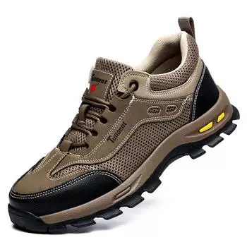 Summer Work Safety Shoes, Men s Puncture Resistant Work Shoes, Protective Shoes, Safety Boots, Tactical Boots 35