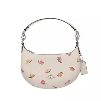 Сумочка Mini Payton Snail Print CV275 SVCAH Multi [Coach] SV/Chalk [предмет]