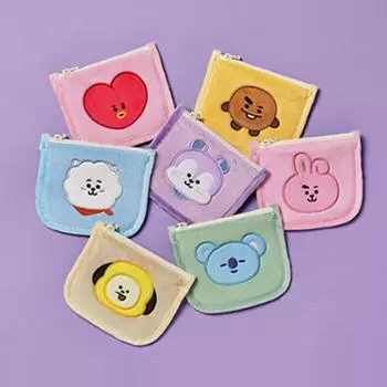 Сумочка/портмоне для куклы Line Friends BT21 COOKY 2023 осень/зима Travel ACC Face Doll (7 вариантов) COOKY