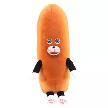 Sun Arrow Bread Thief Stuffed Bean Bag Mysterious French Bread Approximately H13 x x D13cm K-9484 Size W13.5