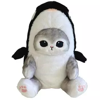 Sun Arrow Mofusand Potetama Плюшевая косатка Nyan Grey