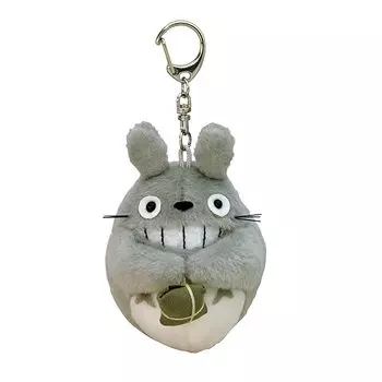 Sun Arrow Studio Ghibli Fluffy Keychain Big Totoro Laughter K9053