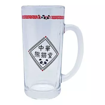 Sun Art Cute Tableware Пивная кружка, пивной бокал 330 мл Разные товары Panda Goods Столовая посуда Сделано в Японии SAN4261 Chuka Kumanekodo Прибл. белый