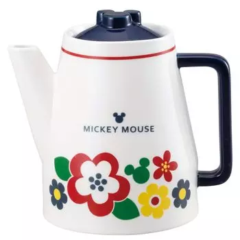 Sun Art Disney Mickey Mouse Retro Cafe SAN3923 Teapot, 1000ml, Style,