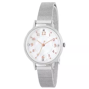 [Sun Flame Co., Ltd.] Часы J-Axis 42L818-S женские серебристые