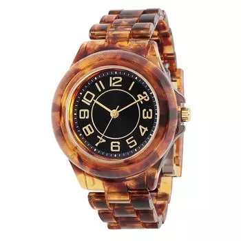 [Sun Flame Co., Ltd.] Часы J-Axis CF3B0007-BK женские коричневые