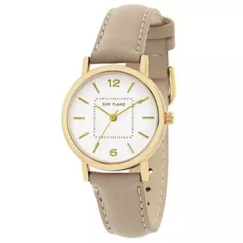 [Sun Flame Co., Ltd.] Sun Flame Watch MJL-B31-MO Women s Beige