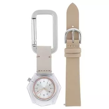 [Sun Flame Co., Ltd.] Wristwatch Isle Licht CL6D0002-CL Beige