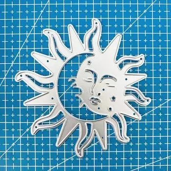 Sun Moon Face Metal Cutting Dies for Card DIY Scrapbooking Embossing Stencil Paper Craft Album Template Dies dies