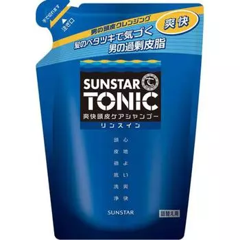 Sun Star Tonic RefreshIng Scalp Care Шампунь-ополаскиватель [наполнитель] 340 мл