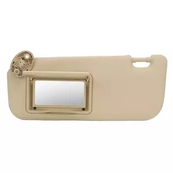 Sun Visor 7432002B21 Left Driver Side Beige Elegant Look Enhanced Safety Sun Shielding Visor for Ve