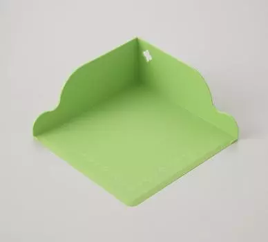 Suncraft Scooping Chopping Board Cutting Board Made in Japan Green Kitchen Goods for Working Women x x cm WW-105 Size 15.2 15.2 5.7 зелёный
