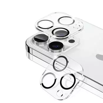 Sungale Camera Film iPhone 16 16 Pro Max Camera Protection Phone16Pro Camera Cover Cover Lens Cover Toughed Glass Black Border Ultra Thin iPhone 16 16 Pro