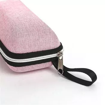 Sunglasses Box Glasses Pattern Eyewear Box Zipper Closure Simple Style Portable EVA Glasses Protective Box чёрный