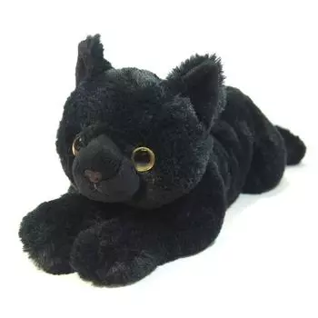 Sunlemon Кошка на коленях Черная M 17 x 18 x 47см Мягкая игрушка P-1822