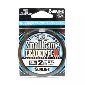 Sunline Fluorocarbon Leader Small Game FC II 30 м 2 фунта (5378) чистый