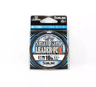 Sunline Fluorocarbon Leader Small Game FC II 30 м 10 фунтов (8027) чистый
