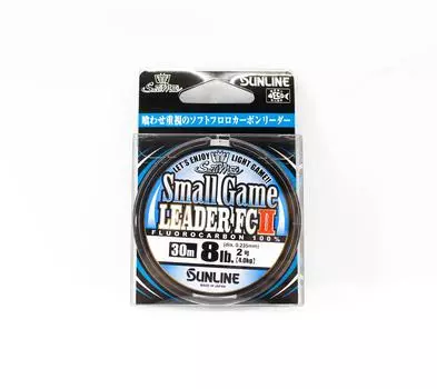 Sunline Fluorocarbon Leader Small Game FC II 30 м 8 фунтов (8010) чистый