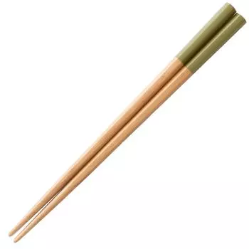 Sunny Life Design Chopsticks for Dishwasher Antibacterial Natural Ages Select Made in Japan 263829 Children, Safe, Finish, Wood, Hexagonal, 19cm,